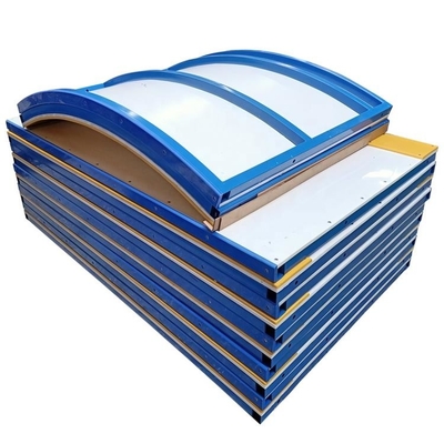 Hệ thống bảng điều khiển hàng rào bóng sàn bằng nhựa PVC cho phụ kiện sân trượt băng