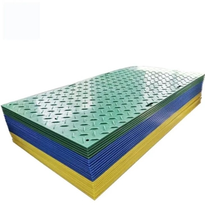 Màu sắc đa dạng Polyetylen nhựa Track Mat Thảm bảo vệ mặt đất hạng nặng