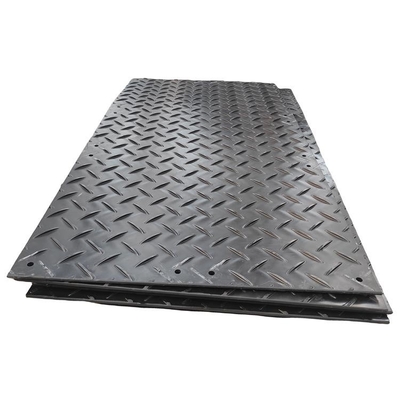 Sàn nhựa cứng Đường di động Mat Hdpe Ground Protection Road Mats