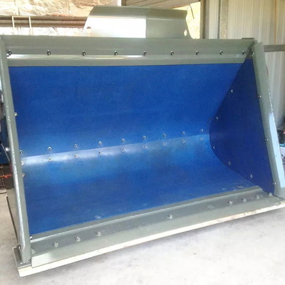 Hộp nhựa xe tải tự bôi trơn màu xanh Silo Liner UHMW PE Lining Board