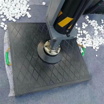 500x500mm HDPE An toàn Outrigger Pad Bộ ổn định khu vực Tấm lót chân Tấm lót chân cần cẩu