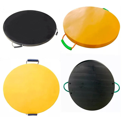 Tấm hỗ trợ chân cẩu tạm thời bằng nhựa PVC Jack Outrigger Pad cho xây dựng