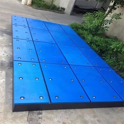 Tấm nhựa UHMWPE Cổng Fender Tấm đệm hàng hải cho xây dựng cảng