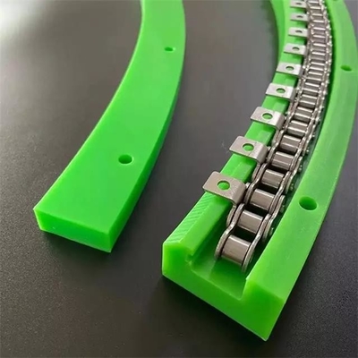Đường ray dẫn hướng Polyetylen Hướng dẫn sử dụng chuỗi nhựa UHMWPE Mang dải cho băng tải