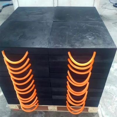 Xe tải cần cẩu bằng nhựa hình vuông bền bỉ di động Miếng đệm cho cần cẩu nâng