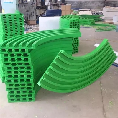 Polyethylene Wear Strip T Slot Băng tải Nhựa UHMWPE Chain Hướng dẫn Đường ray