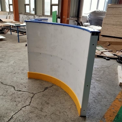 Mật độ cao Polyethylene Ice Rink Lan can Rào chắn Dasher Board Hàng rào HDPE