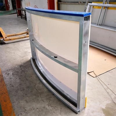 Mật độ cao Polyethylene Ice Rink Lan can Rào chắn Dasher Board Hàng rào HDPE