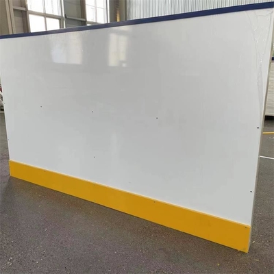 Bảng điều khiển khúc côn cầu trên sân trượt băng bằng nhựa PVC di động 4x8 feet