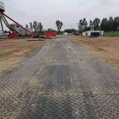 Thiết bị hạng nặng Thảm đầm lầy cỏ tổng hợp HDPE để truy cập tạm thời