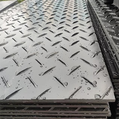Thảm trải sàn bằng nhựa PVC Bảo vệ mặt đất ngoài trời Đường di động Khoan dầu bằng nhựa