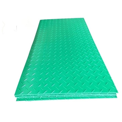 Nhựa bền màu xanh lá cây nhựa PVC Đường đất đầm lầy cho máy xúc xây dựng