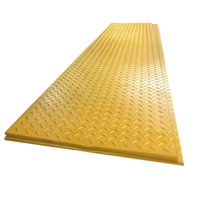 Tấm nhựa chống mài mòn di động 4X8 feet Thảm đường vào tạm thời HDPE