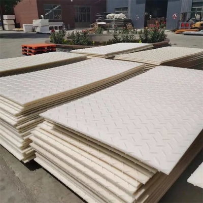 Bảo vệ mặt đất tổng hợp Bog Mat Tấm đường vào xe tải tạm thời bằng nhựa PVC