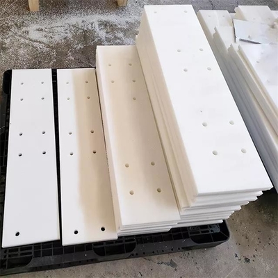 Tấm lót UHMWPE chống mài mòn màu trắng cho tấm lót Silo hạt thép Silo