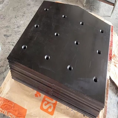 Tấm lót than UHMWPE Tấm lót than không dính màu đen tùy chỉnh
