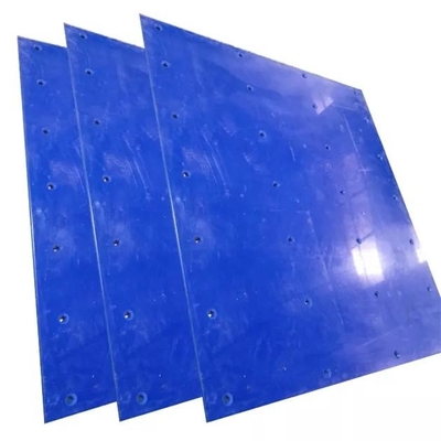 Tài sản tự bôi trơn Tấm lót hầm than bằng nhựa UHMWPE màu xanh lam
