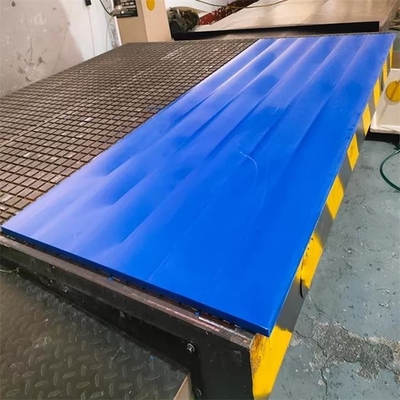 Tài sản tự bôi trơn Tấm lót hầm than bằng nhựa UHMWPE màu xanh lam