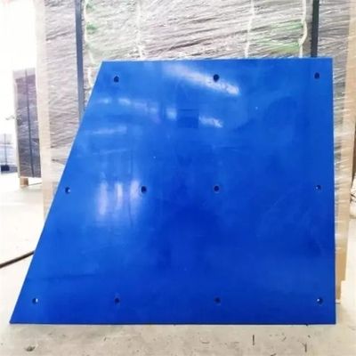 Hộp nhựa xe tải tự bôi trơn màu xanh Silo Liner UHMW PE Lining Board
