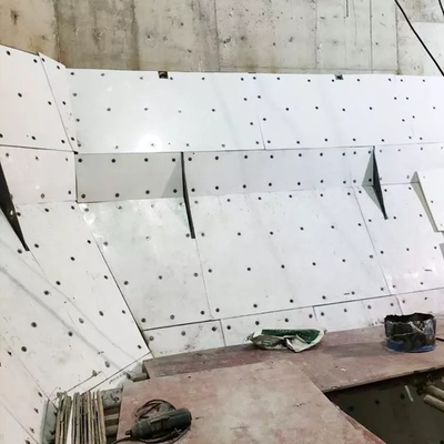 Tài sản tự bôi trơn màu trắng Tấm lót hầm chứa than bằng nhựa UHMWPE