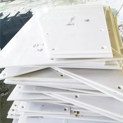 Tài sản tự bôi trơn màu trắng Tấm lót hầm chứa than bằng nhựa UHMWPE