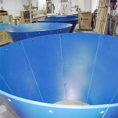 Vận chuyển chống mài mòn Than Bunker Silo Lớp lót Polyetylen có trọng lượng phân tử cực cao
