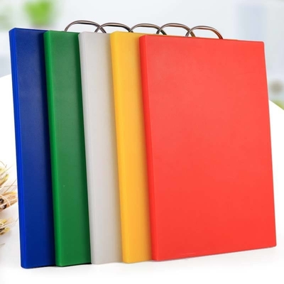 Chất liệu PE đầy màu sắc chống ăn mòn Thớt rau nhà bếp bằng nhựa