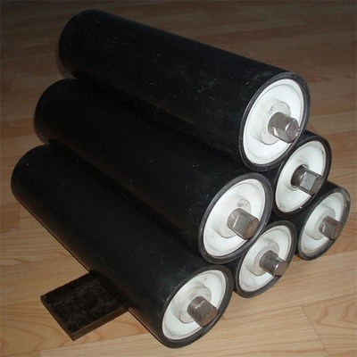 Blue UHMWPE Belt Con lăn Idler cho con lăn băng tải khai thác mỏ