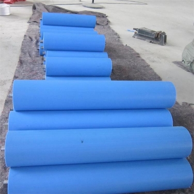 Con lăn đào tạo băng tải tác động bằng nhựa HDPE 4 inch ống polymer