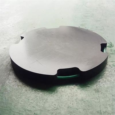 48 inch Portable Round Polyethylene nhựa Antislip Truck Outrigger Pad