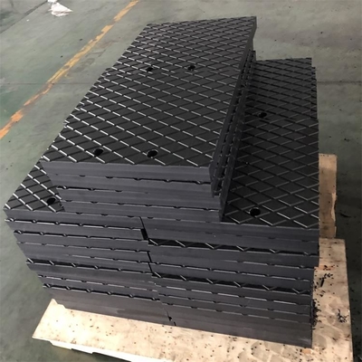Khả năng chịu áp lực mạnh Tấm lót ngoài bằng nhựa PVC Tấm Jack Tấm Cribbing