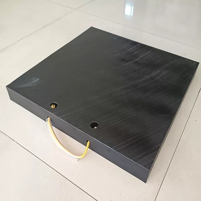 Tấm đệm cần trục vuông tùy chỉnh Tấm đệm ngoài bằng nhựa PVC Khối đệm nhựa
