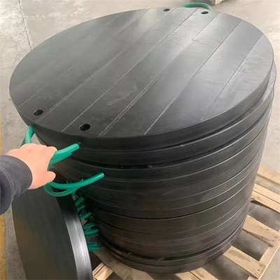 Kỹ thuật Nhựa Vòng bi Mặt đất Vòng bi nhựa HDPE Xe tải Outrigger Pad