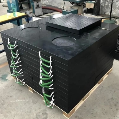 Polyme composite Outrigger Block Tấm cần cẩu HDPE Tấm đệm ngủ Jack Mats
