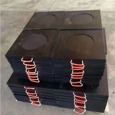 Polyethylene Composite Outrigger Block Crane Pads PE Cribbing Sleeper Jack Mats