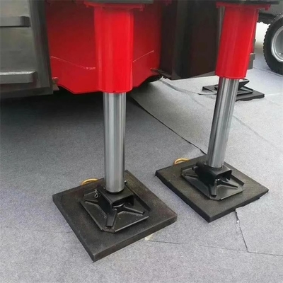 Tấm đệm ngoài bằng nhựa Polyetylen chống va đập 600 * 600mm để hỗ trợ chân cần cẩu