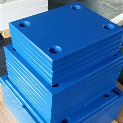 Kỹ thuật cong Dock nhựa Dock Fender Face Pads UHMWPE Marine Dock Bumpers