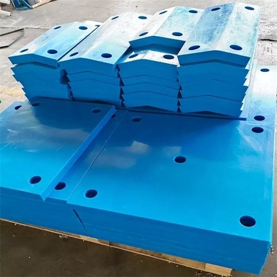 Kỹ thuật chống ăn mòn Kỹ thuật Cảng nhựa Tấm chắn cầu tàu UHMWPE Dock Bumper Đối mặt với Pad