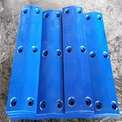 Kỹ thuật cong Dock nhựa Dock Fender Face Pads UHMWPE Marine Dock Bumpers
