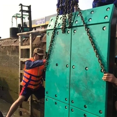 Chống va đập bằng nhựa HDPE Marine Boat Dock Fender Face Front Pad Panel Panel