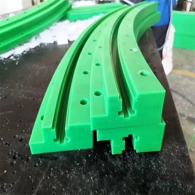 Đường ray dẫn hướng Polyetylen Hướng dẫn sử dụng chuỗi nhựa UHMWPE Mang dải cho băng tải