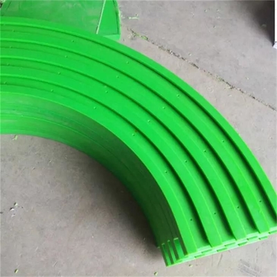 Bộ phận gia công PE Hướng dẫn băng tải Đường ray Nhựa UHMWPE Đường cong Đường trượt Đường trượt