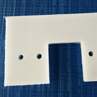 Bộ phận gia công UHMWPE trắng Băng tải chế tạo bằng Polyetylen