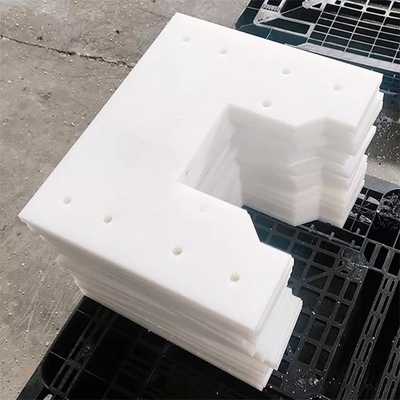 Các bộ phận gia công bằng nhựa Băng tải kéo UHMWPE Chuyến bay Pad Slippery Scraper