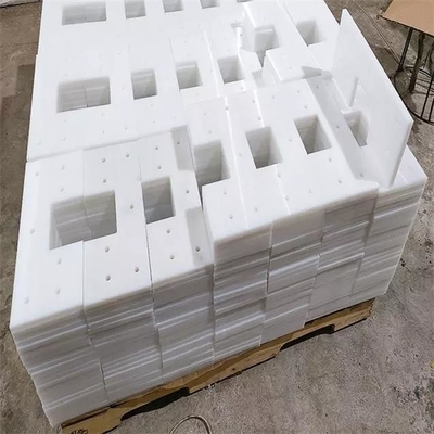 Các bộ phận gia công bằng nhựa Băng tải kéo UHMWPE Chuyến bay Pad Slippery Scraper