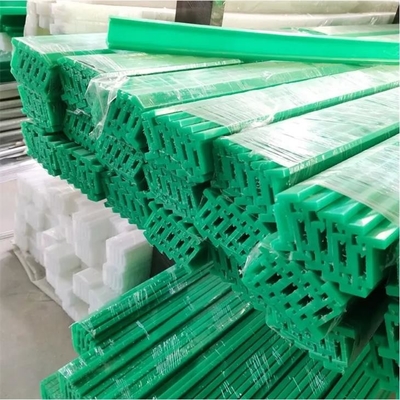 Hướng dẫn chuỗi băng tải polyetylen Đường ray dẫn hướng tuyến tính UHMWPE chống mài mòn