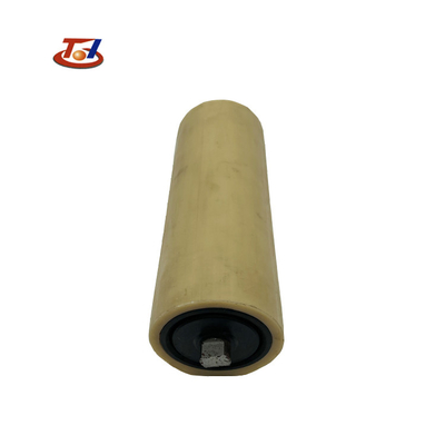Băng tải chở hàng bằng nhựa UHMWPE màu đen hiệu suất cao Con lăn quay trở lại làm biếng