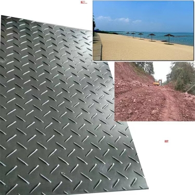 Hdpe Uhmwpe 12.7mm nhựa sàn bảo vệ đất tấm cho đường tạm thời