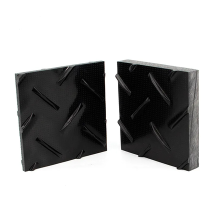15mm Độ dày thảm bảo vệ đất nhựa 4x8 tấm với kết cấu cho công trình dân dụng