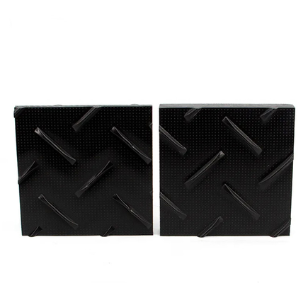 15mm Độ dày thảm bảo vệ đất nhựa 4x8 tấm với kết cấu cho công trình dân dụng
